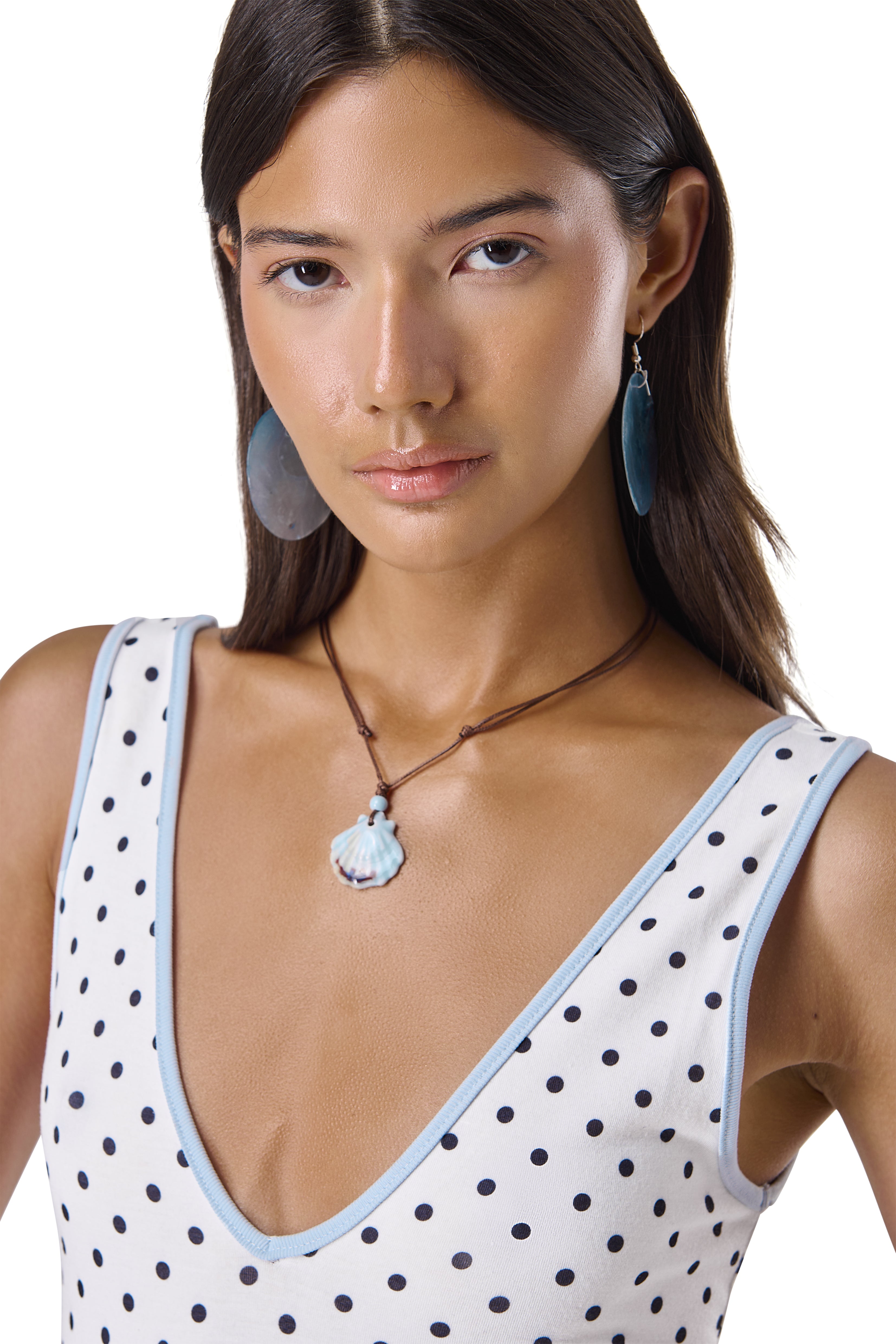 Iris Rope Shell Choker